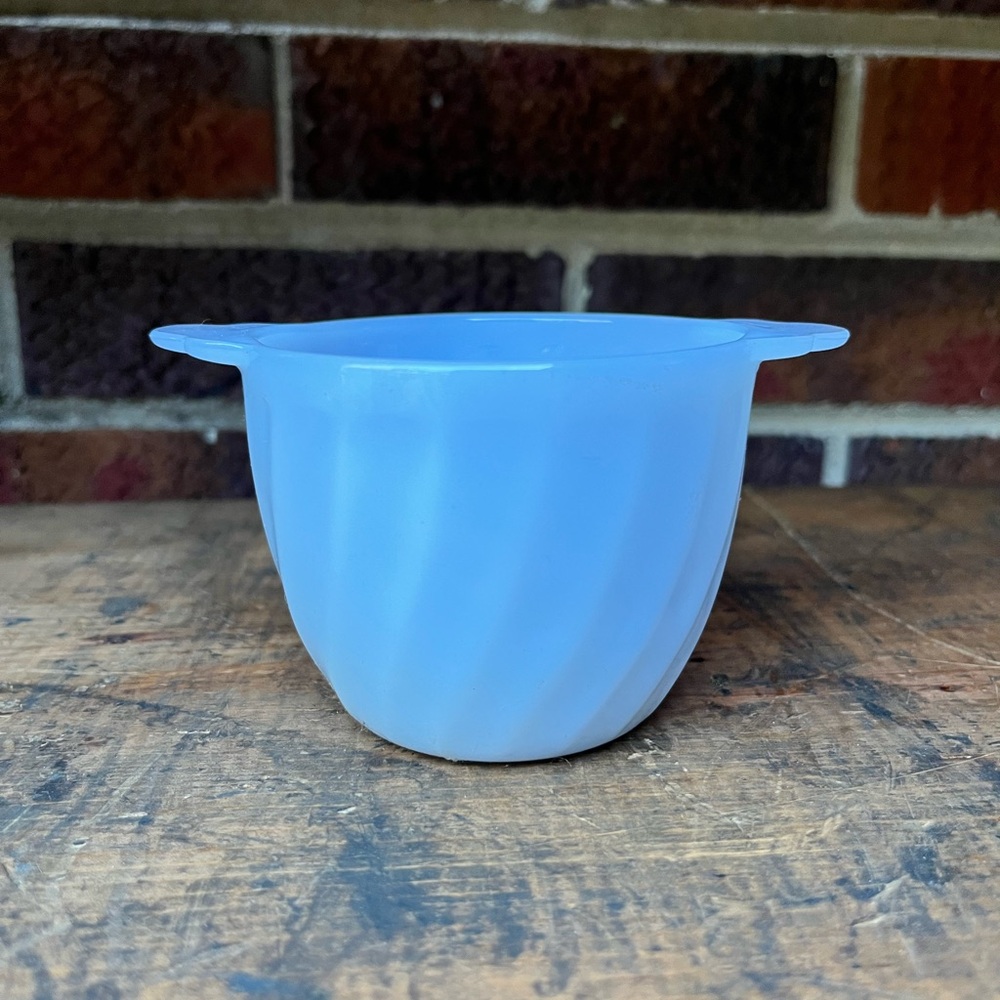 Vintage Azurite Fire King Sugar Bowl